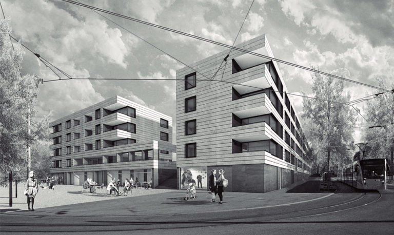 Brünnen, Bern - Visualisierung by MANTEL Architects